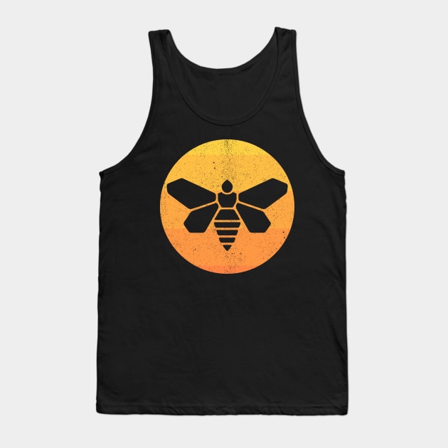 Golden Moth Chemical Tank Top by Sachpica